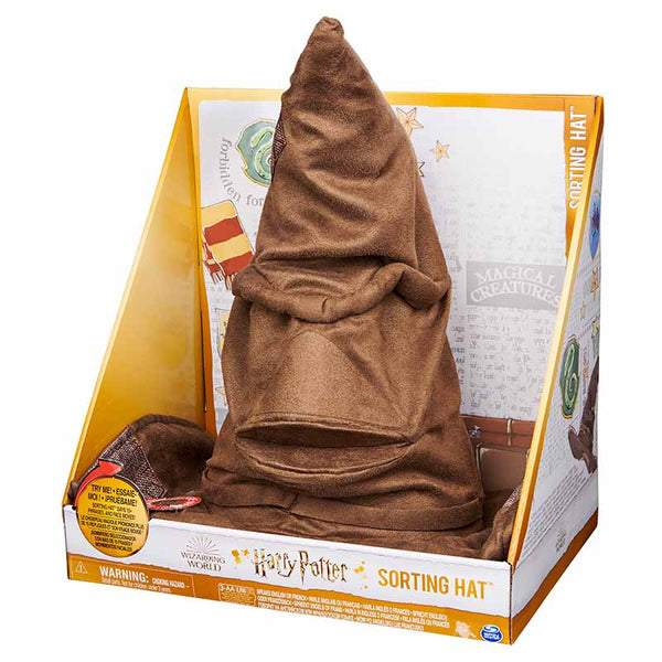 Wizarding World, Talking Sorting Hat with 15 Phrases, Ages 5+ image 3