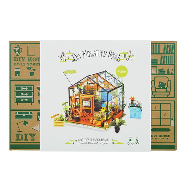 Robotime 'Cathy's Flower House' DIY Miniature House image 6