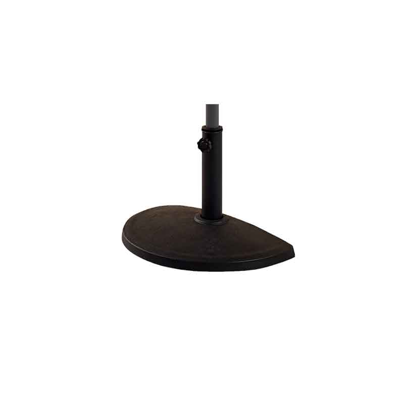 Hartman Half Round 9kg Balcony Parasol Base image 0