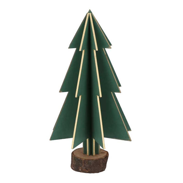 Gisela Graham Green Wood 3D Tree image 0