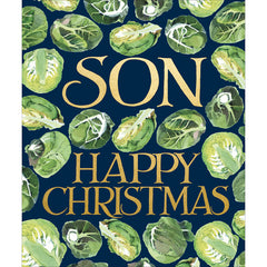 Woodmansterne Brussels Sprouts Son Christmas Card image 0