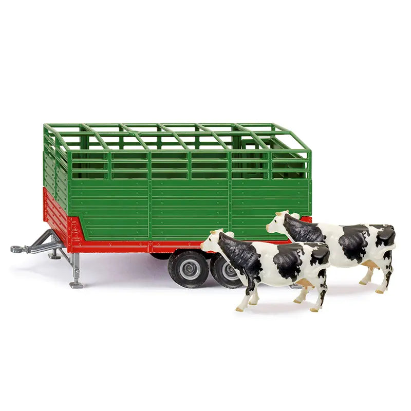 siku 2875 Livestock Trailer with 2 Holstein Cows 1:32 image 0