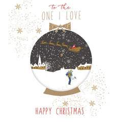 Portfolio To The One I Love Christmas Card image 0