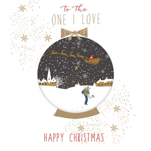Portfolio To The One I Love Christmas Card image 0