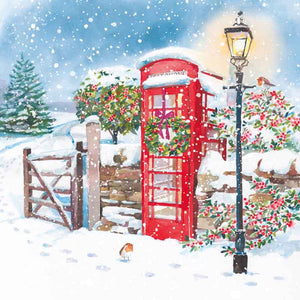 Ling Design Small Deluxe Cards - Christmas In The Village (Pack of 12) image 1