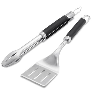 Weber Precision Barbecue Tongs and Spatula Set image 3