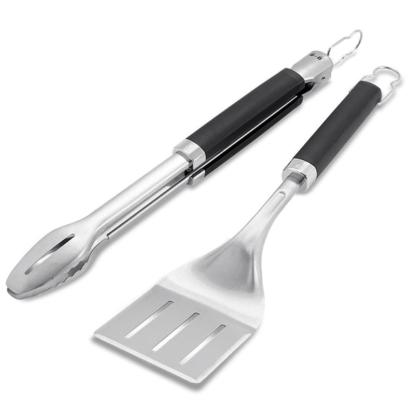 Weber Precision Barbecue Tongs and Spatula Set image 3