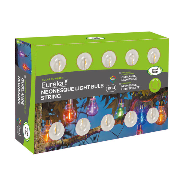 Smart Garden Eureka! Neon-esque Solar String Lights (Set of 10 LEDs) image 2