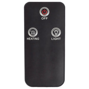 La Hacienda Silver Hanging Mushroom Heater with LED and Remote Control image 5