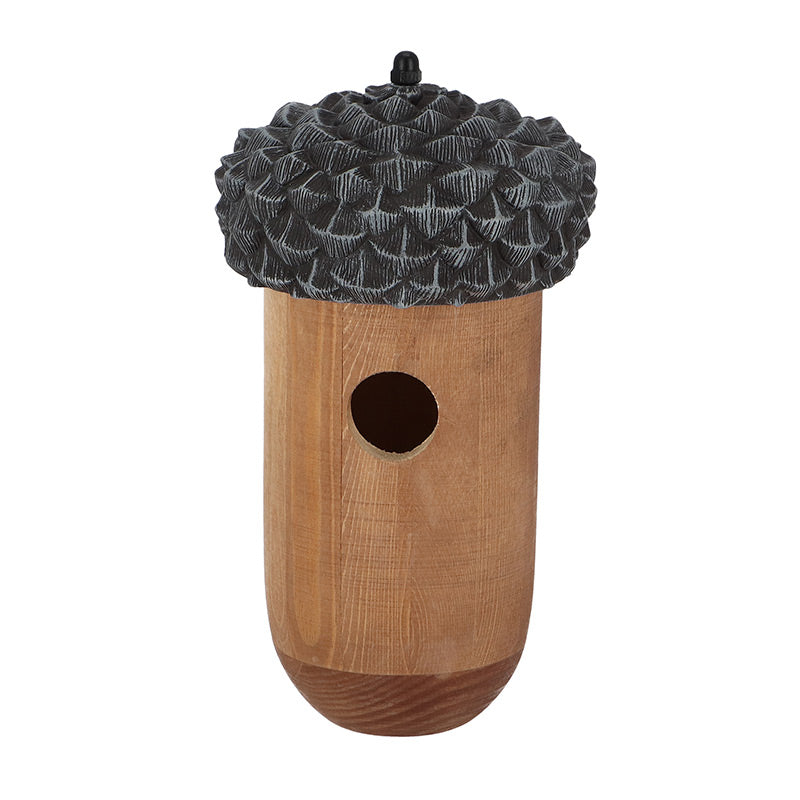 Fallen Fruits Wooden Acorn Bird House image 0