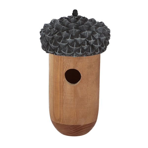Fallen Fruits Wooden Acorn Bird House image 0