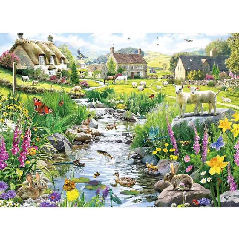 Gibsons Babbling Brook 500XL Piece Puzzle image 0