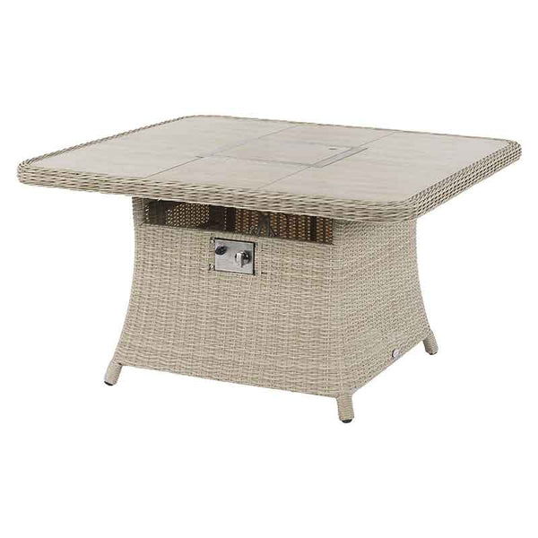 Bramblecrest Chedworth Square Reclining Fire Pit Set in Sandstone image 7