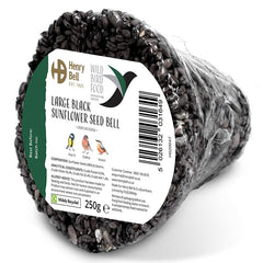 Henry Bell Large Black Sunflower Seed Bell image 0