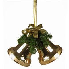 Weiste Large Gold Double Bells image 0
