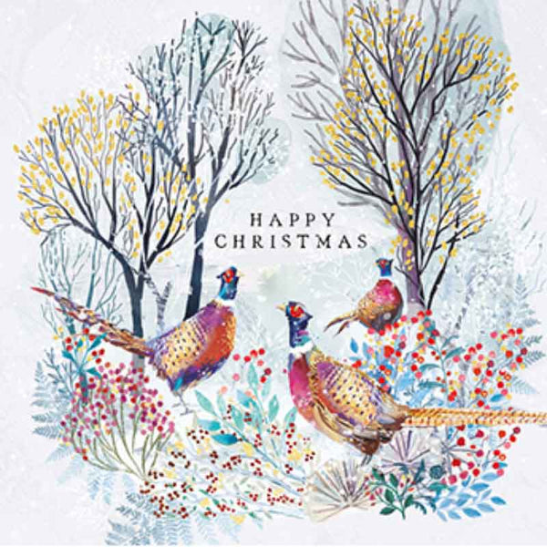 Ling Design Small Premium Cards - Pheasants (Pack of 10) image 0