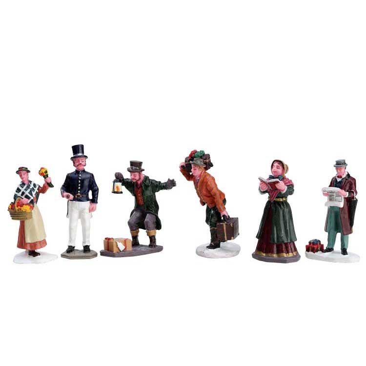 Lemax Townsfolk (Set of 6) image 0