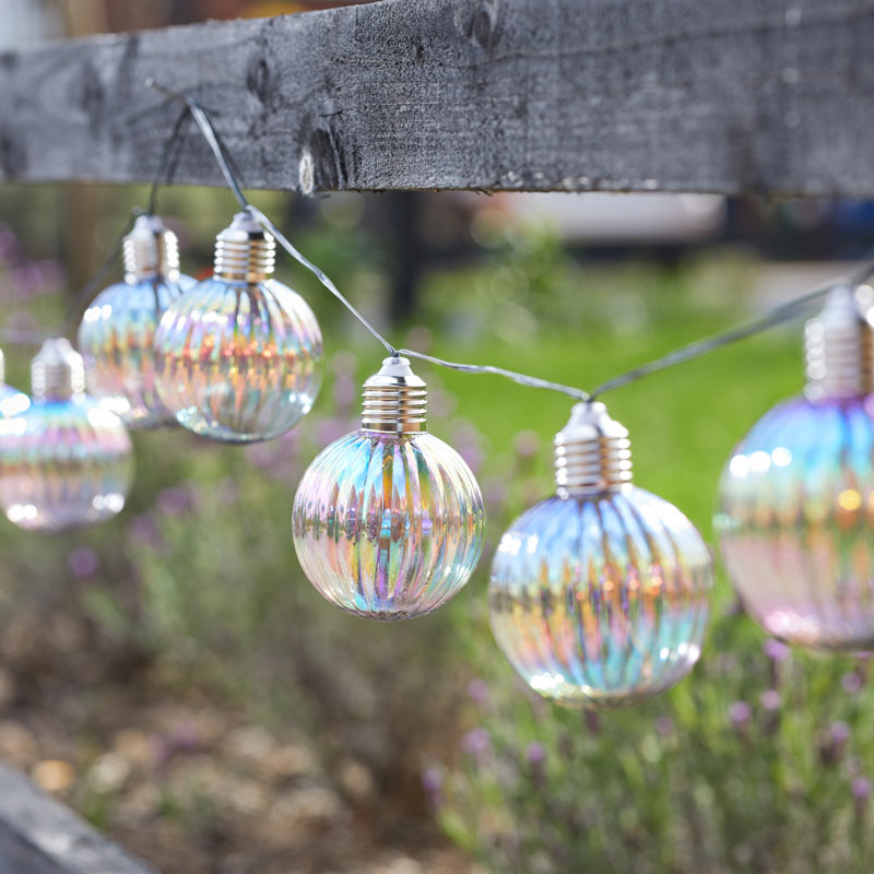 Smart Garden Solar Firefly Opal Orb String Lights (10 bulbs) image 0