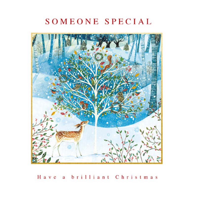 Woodmansterne Winter Wonderland Christmas Card image 0