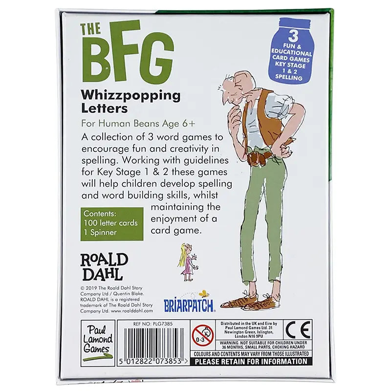BFG Whizzpopping Letters Spelling Game image 0