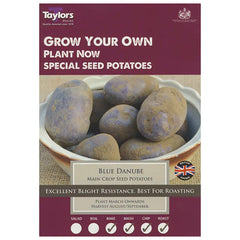 Blue Danube Super Blight Resistant Seed Potatoes (Pack of 8) image 0