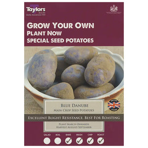 Blue Danube Super Blight Resistant Seed Potatoes (Pack of 8) image 0