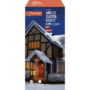 Premier 480 Multi-Action LED CLUSTERBRIGHTS with Timer - White image 1