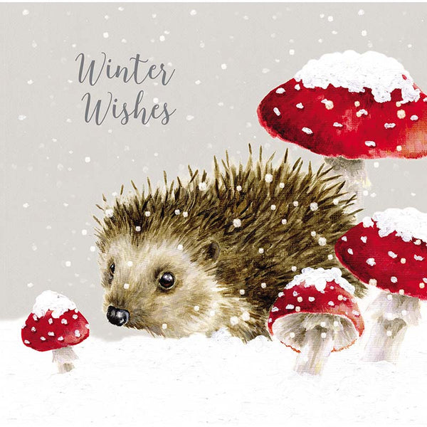 Wrendale Designs Luxury Boxed Cards - Home For Christmas (Pack of 8) image 0