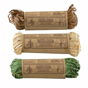 Fallen Fruits Natural Raffia 3 Colours (Assorted Designs) image 0