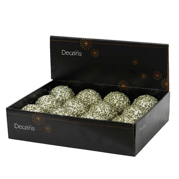 Decoris Foam Bauble in Rosemary Green image 1