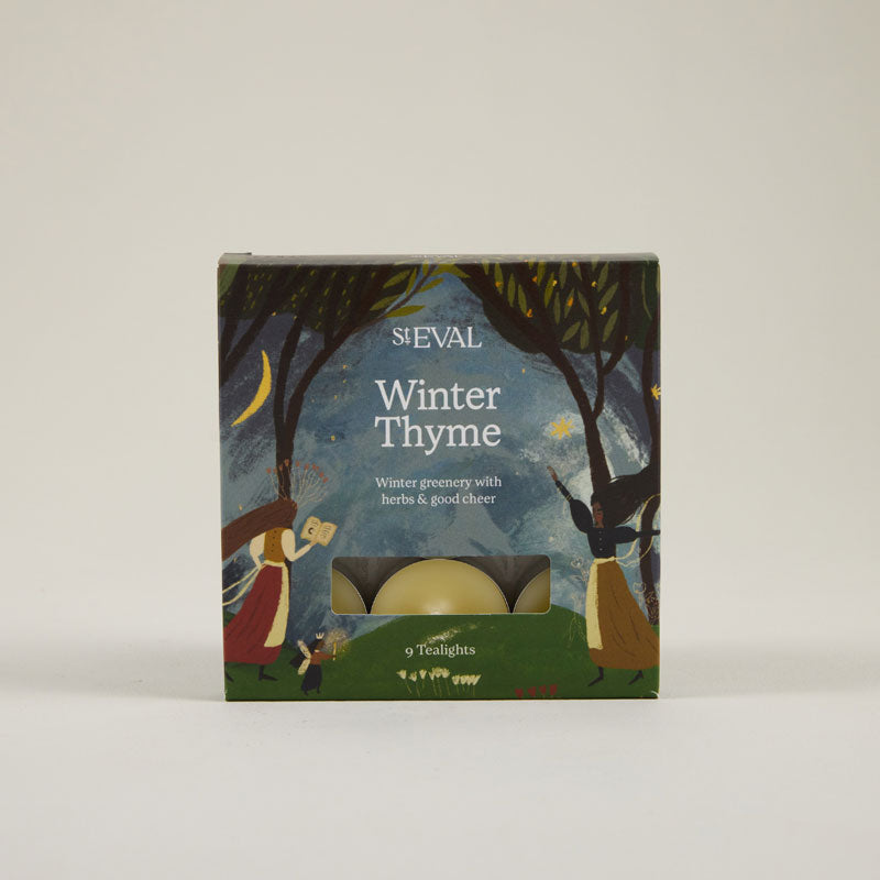 St Eval Winter Thyme Tealights (Pack of 9) image 0
