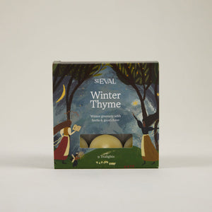St Eval Winter Thyme Tealights (Pack of 9) image 1