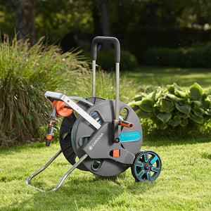 GARDENA CleverRoll Hose Trolley L Easy Set with 50m Classic Hose image 1