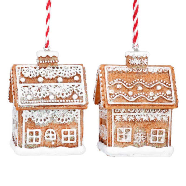Gisela Graham Resin Gingerbread 3D House (Assorted Designs) image 0