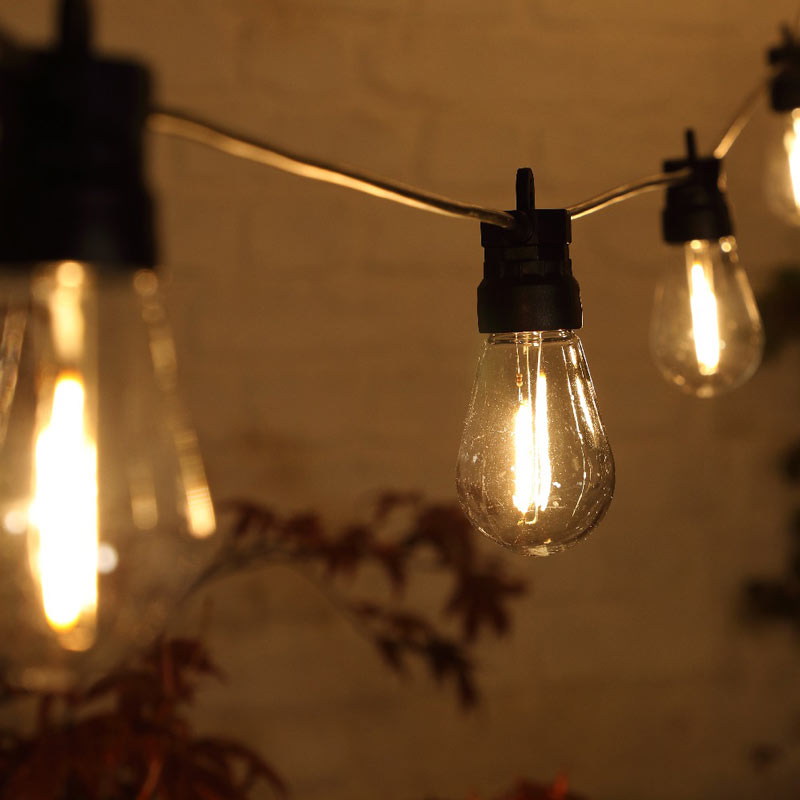 NOMA 10 Connectable Small Edison Festoon Lights image 0