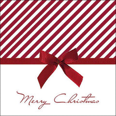 Ambiente Paper Napkins - Red Christmas Bow (Pack of 20) image 0