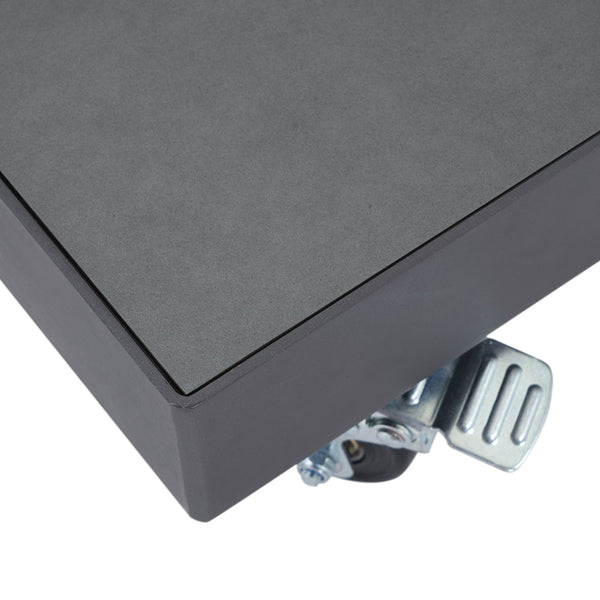 Platinum Ceramica Wheeled Parasol Base - Anthracite image 2