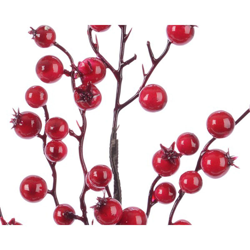 Everlands Red Branch with Berries (60cm) image 0