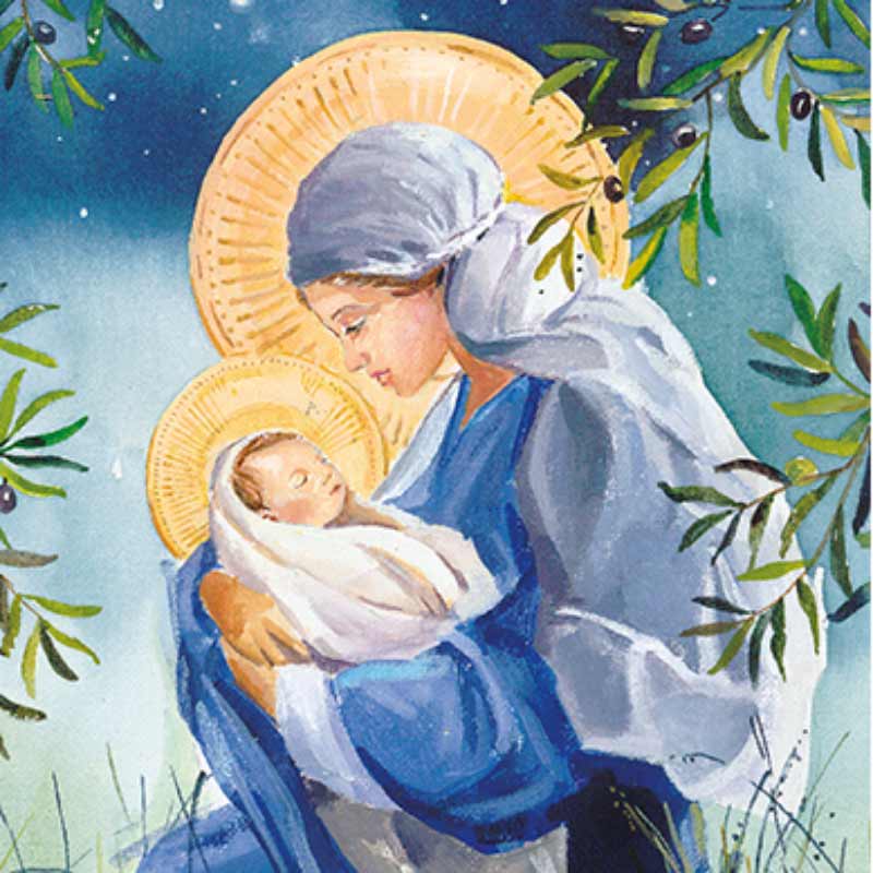 Ling Charity Christmas Cards - Madonna &amp; Child (Pack of 6) image 0
