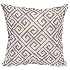 Bramblecrest Square Scatter Cushion, 45 x 45cm â€“ Cocoa Greek Key image 2