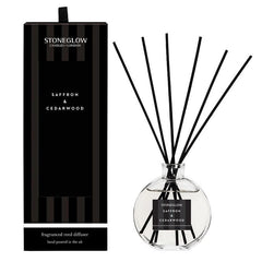 Stoneglow Modern Classics Saffron & Cedarwood Reed Diffuser (120ml) image 0