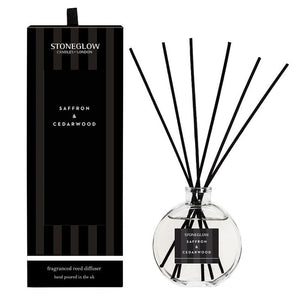 Stoneglow Modern Classics Saffron & Cedarwood Reed Diffuser (120ml) image 0