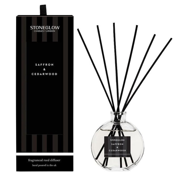 Stoneglow Modern Classics Saffron & Cedarwood Reed Diffuser (120ml) image 0