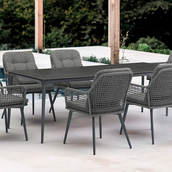 Bramblecrest Oregon 6 Seat Rectangular Garden Dining Set image 6