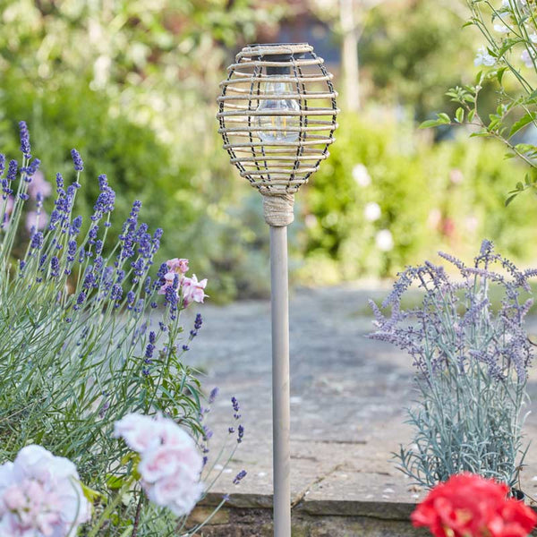 Smart Garden Lumina Faux Rattan Stake Light image 1