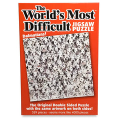 The World's Most Difficult Dalmatians 529 Piece Jigsaw Puzzle image 0