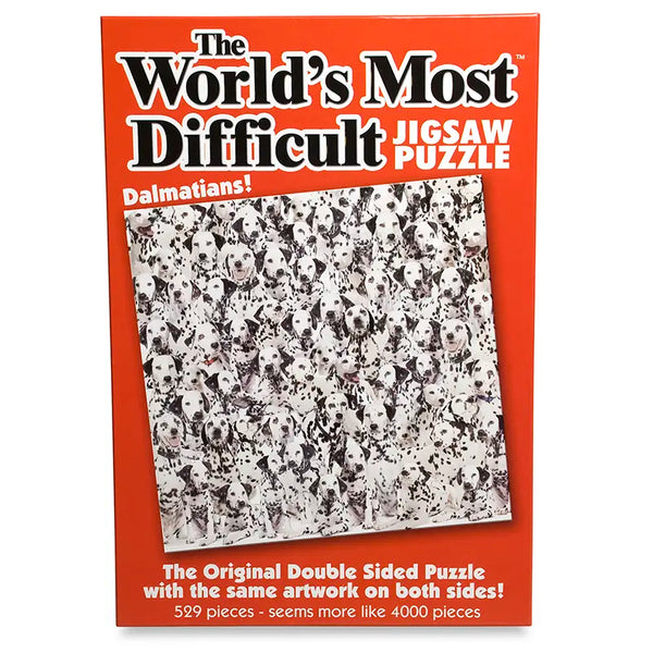 The World's Most Difficult Dalmatians 529 Piece Jigsaw Puzzle image 0