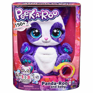 Peek-A-Roo, Interactive Panda-Roo Plush Toy with Mystery Baby and Over 150 Sounds and Actions, Ages 5+ image 3