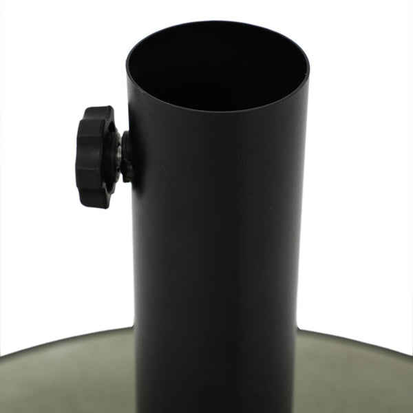 Platinum Piemonte 25kg Concrete Parasol Base in Green image 6