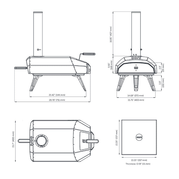 Ooni Karu 12 Multi-Fuel Outdoor Pizza Oven image 7